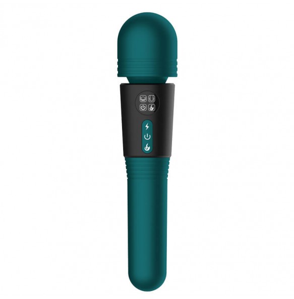 Harley - Dual-Headed AV LCD Screen Heating AV Vibrator Wand (Chargeable - Green) Harley - Dual-Headed AV LCD Screen Heating AV Vibrator Wand (Chargeable - Green)